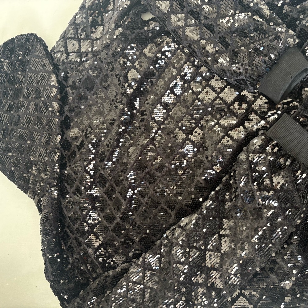 Sequin Black Jacket - image 4